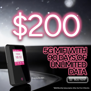 5G MiFi with 90 Days of Unlimited Data